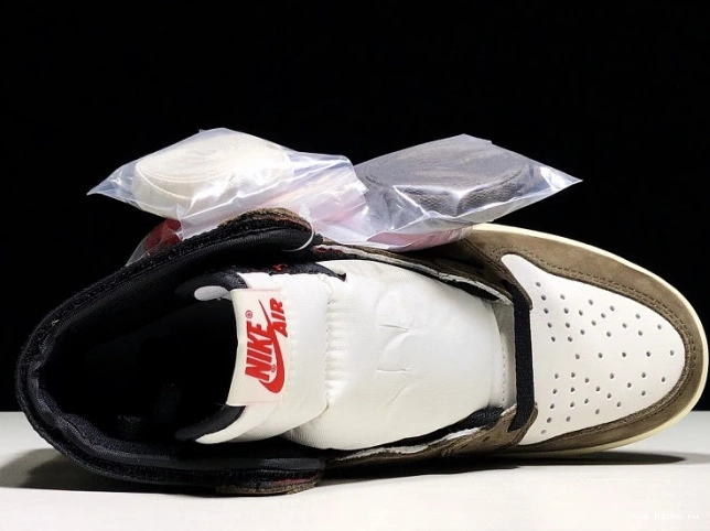Rep OG Retro 'Mocha' 1 x 100 High Air Scott - Jordan Travis CD4487 0608